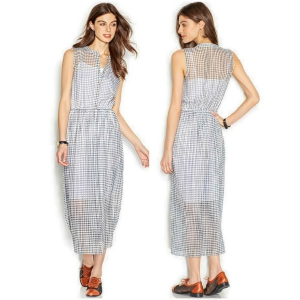 Maison Jules | Gingham Maxi Dress